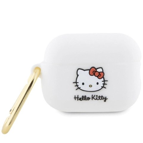 Etui Hello Kitty Silicone 3D Kitty Head na AirPods Pro 2 (2022/2023) - białe Hello Kitty