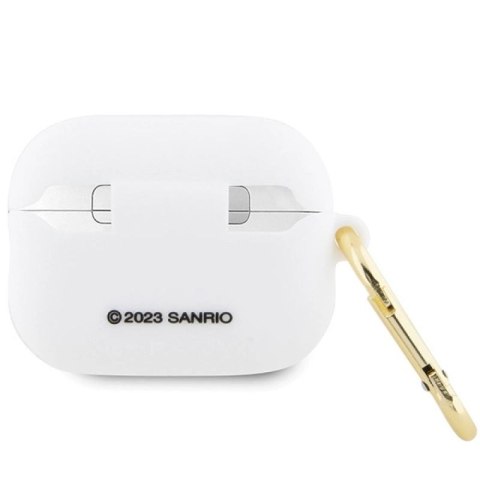 Etui Hello Kitty Silicone 3D Kitty Head na AirPods Pro 2 (2022/2023) - białe Hello Kitty