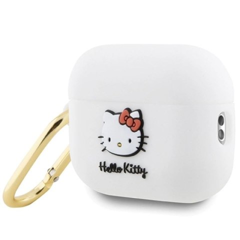 Etui Hello Kitty Silicone 3D Kitty Head na AirPods Pro 2 (2022/2023) - białe Hello Kitty