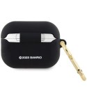 Etui Hello Kitty Silicone 3D Kitty Head na AirPods Pro 2 (2022/2023) - czarne Hello Kitty