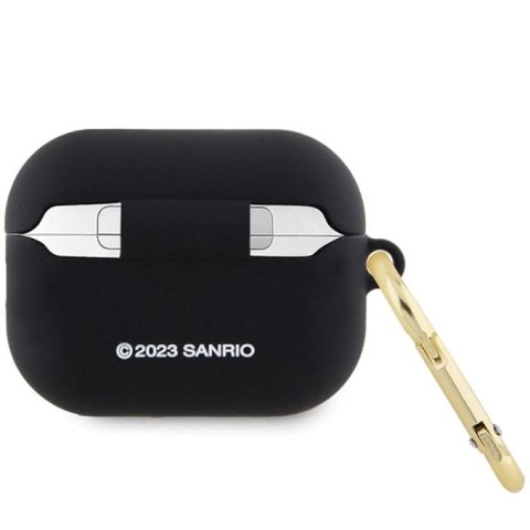 Etui Hello Kitty Silicone 3D Kitty Head na AirPods Pro 2 (2022/2023) - czarne Hello Kitty