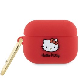 Etui Hello Kitty Silicone 3D Kitty Head na AirPods Pro 2 (2022/2023) - fuksjowe Hello Kitty