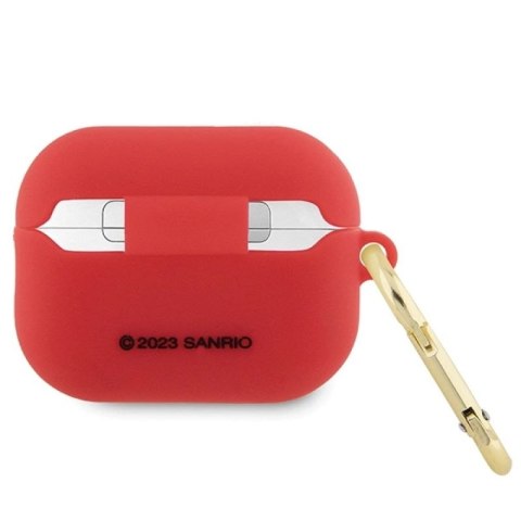Etui Hello Kitty Silicone 3D Kitty Head na AirPods Pro 2 (2022/2023) - fuksjowe Hello Kitty