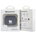 Etui Hello Kitty Silicone 3D Kitty Head na AirPods Pro - czarne Hello Kitty