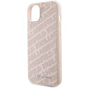 Etui Karl Lagerfeld Quilted K Pattern na iPhone 15 Plus / 14 Plus - różowe Karl Lagerfeld