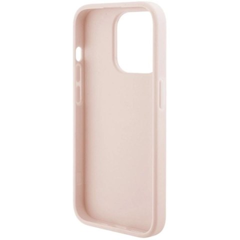 Etui Karl Lagerfeld Quilted K Pattern na iPhone 15 Pro Max - różowe Karl Lagerfeld