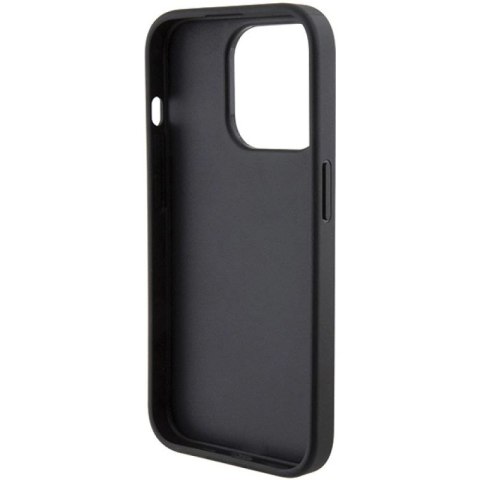 Etui Karl Lagerfeld Quilted K Pattern na iPhone 15 Pro - czarne Karl Lagerfeld