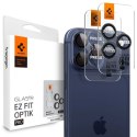 Osłona aparatu Spigen Optik.tR EZ Fit Camera Protector na iPhone 14 Pro / Pro Max / 15 Pro / Pro Max - tytan błękitny 2 szt. Spigen