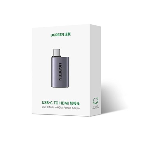 Adapter USB-C HDMI Ugreen US320 - szary UGREEN