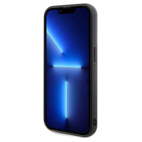 Etui Guess Disco Metal Script na iPhone 14 Pro - czarne Guess