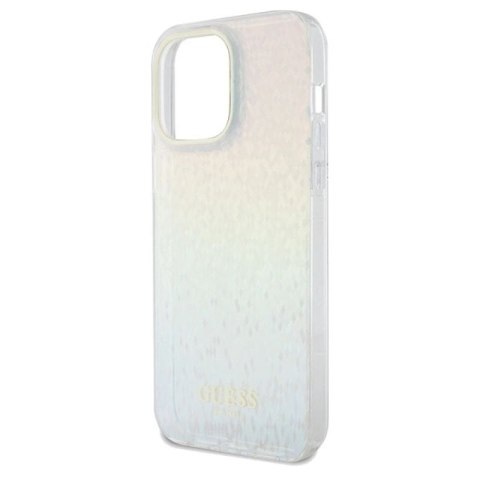 Etui Guess IML Faceted Mirror Disco Iridescent na iPhone 13 Pro Max - wielokolorowe Guess