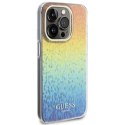 Etui Guess IML Faceted Mirror Disco Iridescent na iPhone 14 Pro - wielokolorowe Guess
