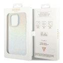 Etui Guess IML Faceted Mirror Disco Iridescent na iPhone 14 Pro - wielokolorowe Guess