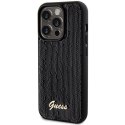 Etui Guess Sequin Script Metal na iPhone 13 Pro / 13 - czarne Guess