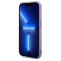 Etui Guess Sequin Script Metal na iPhone 14 Pro Max - fioletowe Guess