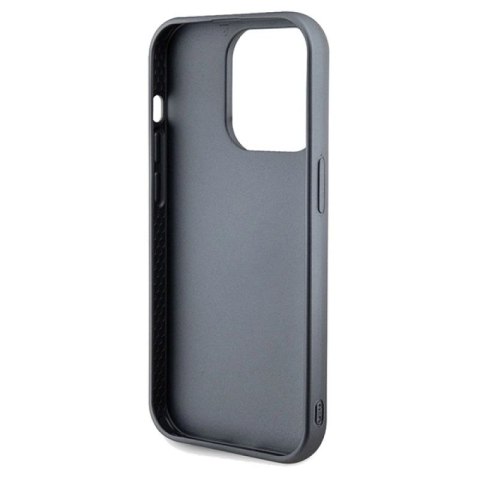 Etui Guess Sequin Script Metal na iPhone 14 Pro - srebrne Guess