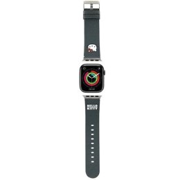 Pasek Hello Kitty Kitty Head na Apple Watch 38/40/41mm - czarny Hello Kitty