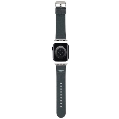Pasek Hello Kitty Kitty Head na Apple Watch 38/40/41mm - czarny Hello Kitty