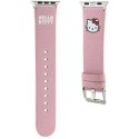 Pasek Hello Kitty Kitty Head na Apple Watch 38/40/41mm - różowy Hello Kitty