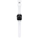 Pasek Hello Kitty Silicone Bows & Stripes na Apple Watch 38/40/41mm - czarny Hello Kitty