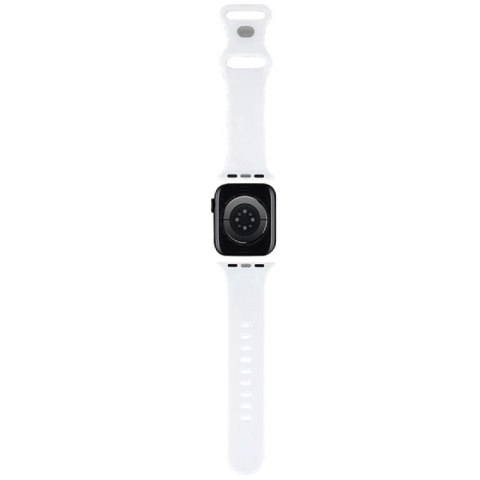 Pasek Hello Kitty Silicone Bows & Stripes na Apple Watch 38/40/41mm - czarny Hello Kitty