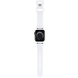 Pasek Hello Kitty Silicone Heads & Stripes na Apple Watch 38/40/41mm - czarny Hello Kitty