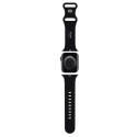 Pasek Hello Kitty Silicone Kitty Head na Apple Watch 38/40/41mm - czarny Hello Kitty