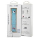Pasek Hello Kitty Silicone Kitty Head na Apple Watch 38/40/41mm - niebieski Hello Kitty