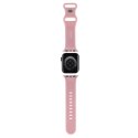 Pasek Hello Kitty Silicone Kitty Head na Apple Watch 38/40/41mm - różowy Hello Kitty