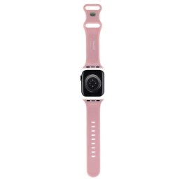 Pasek Hello Kitty Silicone Kitty Head na Apple Watch 38/40/41mm - różowy Hello Kitty