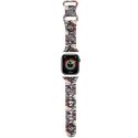 Pasek Hello Kitty Silicone Tags Graffiti na Apple Watch 38/40/41mm - beżowy Hello Kitty