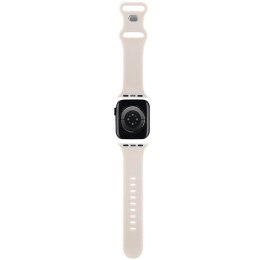 Pasek Hello Kitty Silicone Tags Graffiti na Apple Watch 38/40/41mm - beżowy Hello Kitty