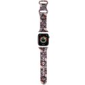 Pasek Hello Kitty Silicone Tags Graffiti na Apple Watch 38/40/41mm - różowy Hello Kitty