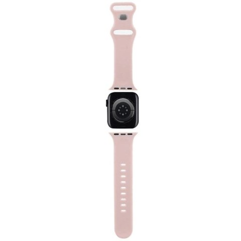 Pasek Hello Kitty Silicone Tags Graffiti na Apple Watch 38/40/41mm - różowy Hello Kitty