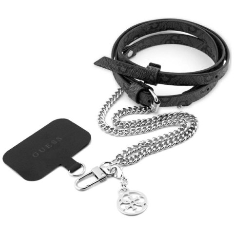 Pasek do telefonu Guess 4G Chain CBDY Strap - czarny Guess