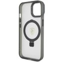 Etui Ferrari Ring Stand 2023 Collection MagSafe na iPhone 15 Plus / 14 Plus - przezroczyste Ferrari