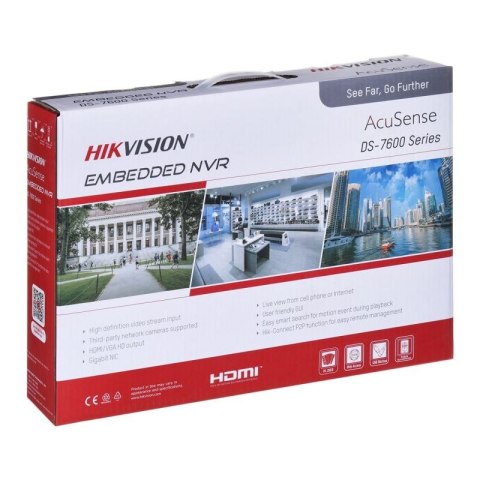 Rejestrator IP HIKVISION DS-7604NXI-K1/4P(D) Hikvision