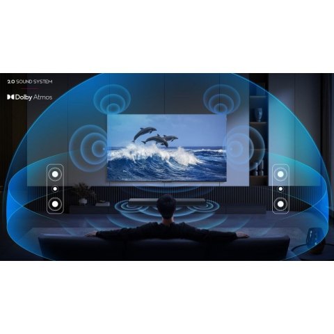 Soundbar TCL S45HE 2.0 kan.100W Bluetooth 5.2 Dolby Atmos Tytanowy TCL