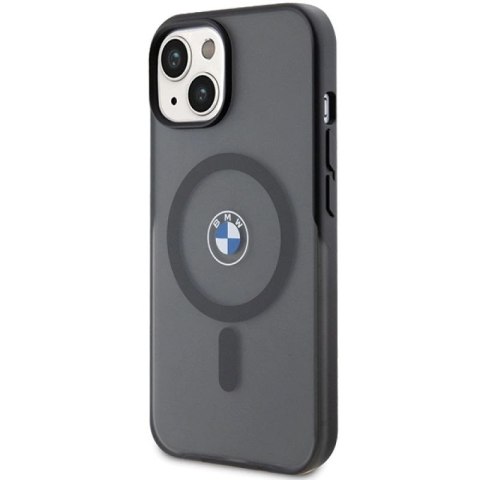 Etui BMW IML Signature MagSafe na iPhone 15 Plus / 14 Plus - czarne BMW
