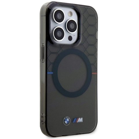 Etui BMW Pattern MagSafe na iPhone 13 Pro Max - szare BMW