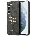 Etui Guess 4G Big Metal Logo na Samsung Galaxy S24 - czarne Guess