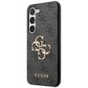 Etui Guess 4G Big Metal Logo na Samsung Galaxy S24 - czarne Guess