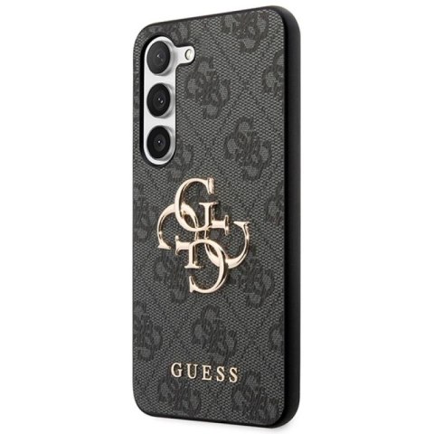 Etui Guess 4G Big Metal Logo na Samsung Galaxy S24 - czarne Guess