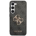 Etui Guess 4G Big Metal Logo na Samsung Galaxy S24 - czarne Guess