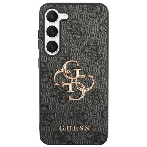 Etui Guess 4G Big Metal Logo na Samsung Galaxy S24 - czarne Guess