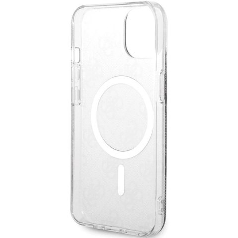 Etui Guess 4G MagSafe na iPhone 15 Plus / 14 Plus - czarne Guess