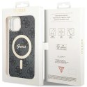 Etui Guess 4G MagSafe na iPhone 15 Plus / 14 Plus - czarne Guess