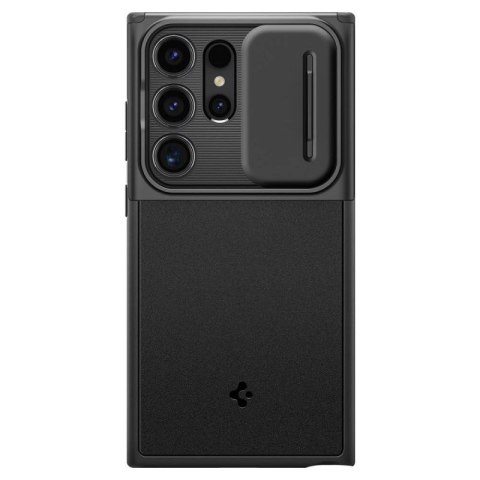 Etui Spigen Optik Armor na Samsung Galaxy S24 Ultra - czarne Spigen