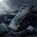 Etui Spigen Rugged Armor na Samsung Galaxy S24 Ultra - czarny mat Spigen