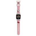 Pasek Hello Kitty Silicone Kitty Head na Apple Watch 42/44/45/49mm - różowy Hello Kitty